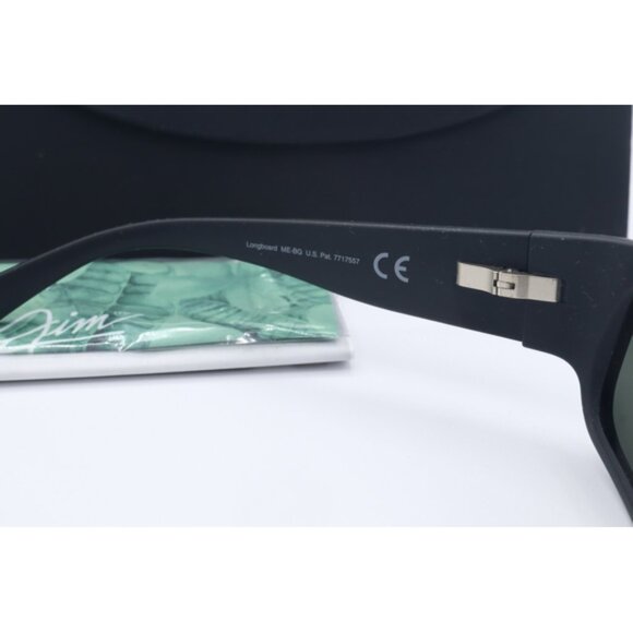 Maui Jim Longboard MJ 222-2M Black Wrap Sunglasses Gray polarized Lenses 61mm main image 6